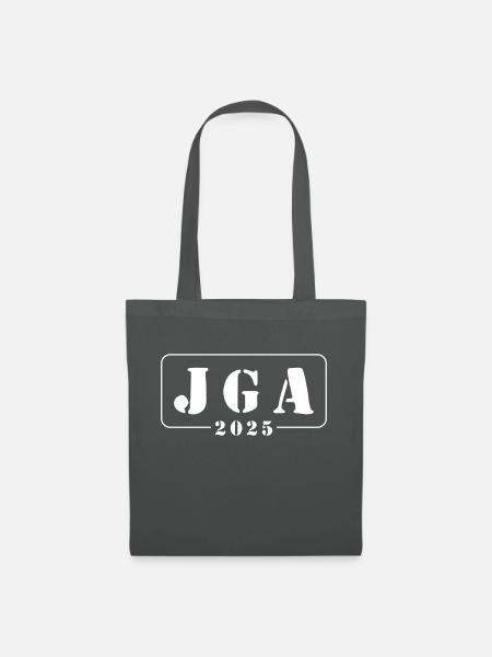 Jga 2025 Junggesellenabschied - Stoffbeutel - Graphite