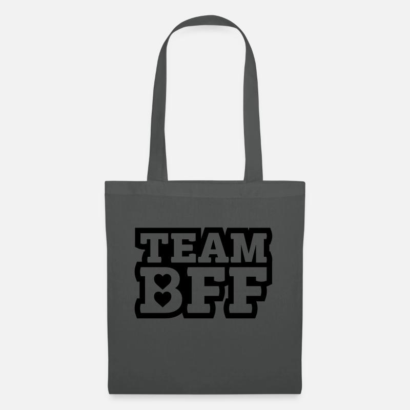 TEAM BFF - Stoffbeutel - Graphite