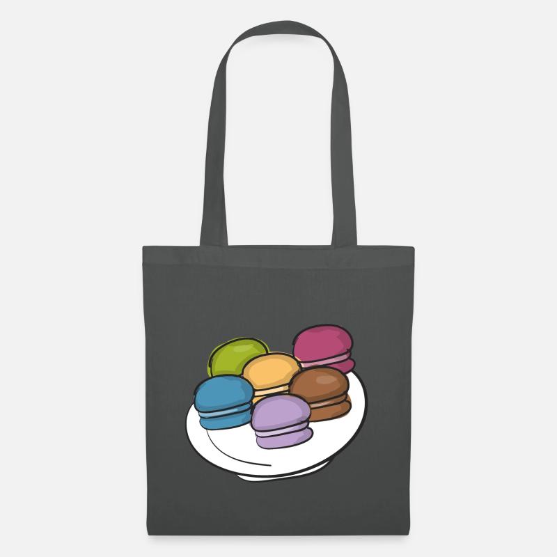 Macaron - Stoffbeutel - Graphite