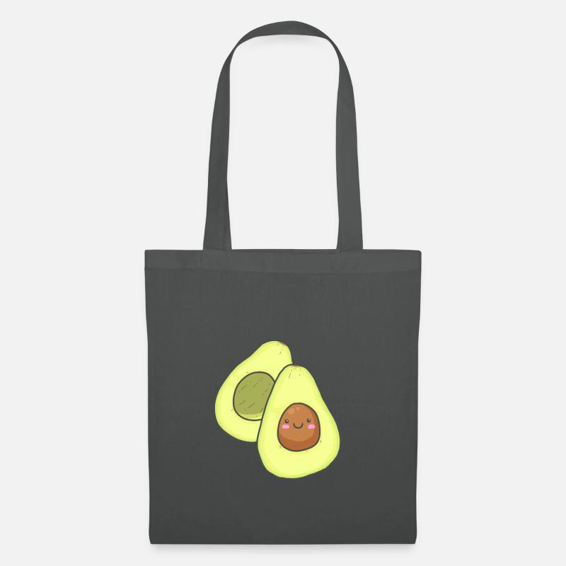 Avocado - Stoffbeutel - Graphite
