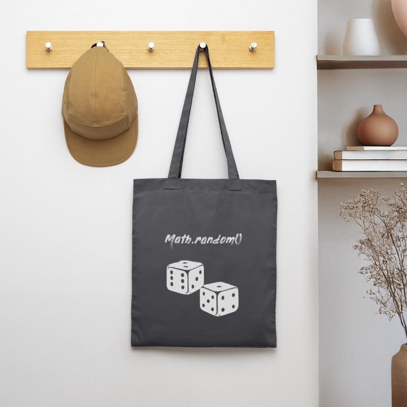 Random Math.random () cube programmer Tote Bag