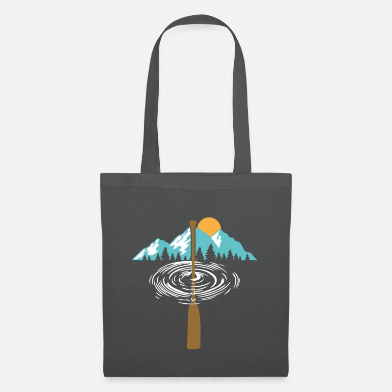 Canoe design - Tote Bag - graphite grey