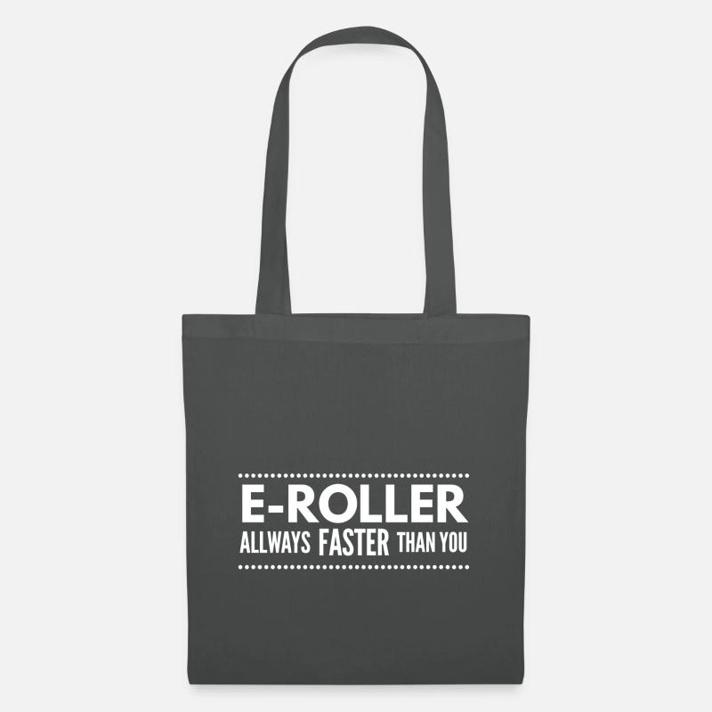 Escooter E-Roller Scoot Geschenk 8 - Stoffbeutel - Graphite