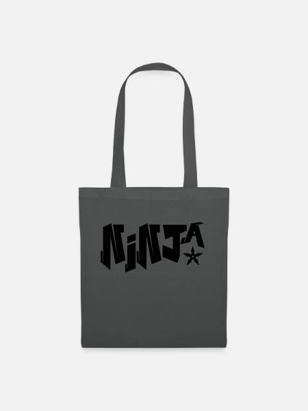 Ninja - Stoffbeutel - Graphite
