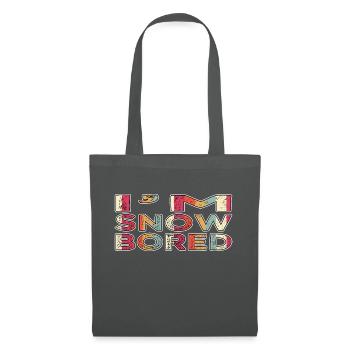 fun under the tree beach holiday statement cute - Stoffbeutel - Graphite - Vorne