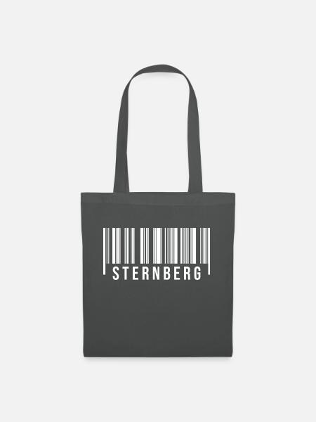 Sternberg Strichcode - Stoffbeutel - Graphite