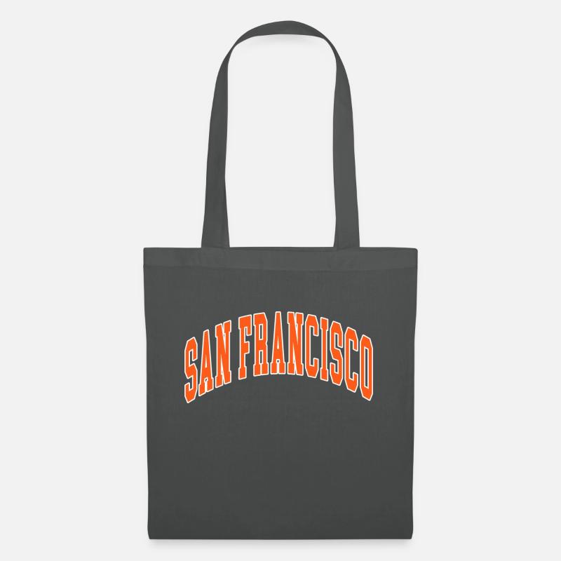 San Francisco - Stoffbeutel - Graphite