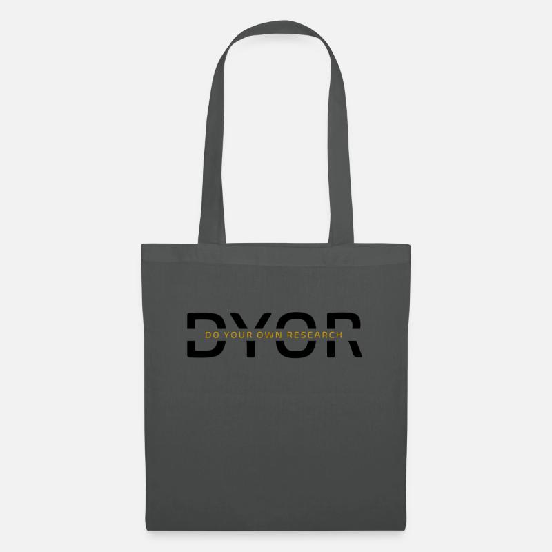 DYOR - Stoffbeutel - Graphite