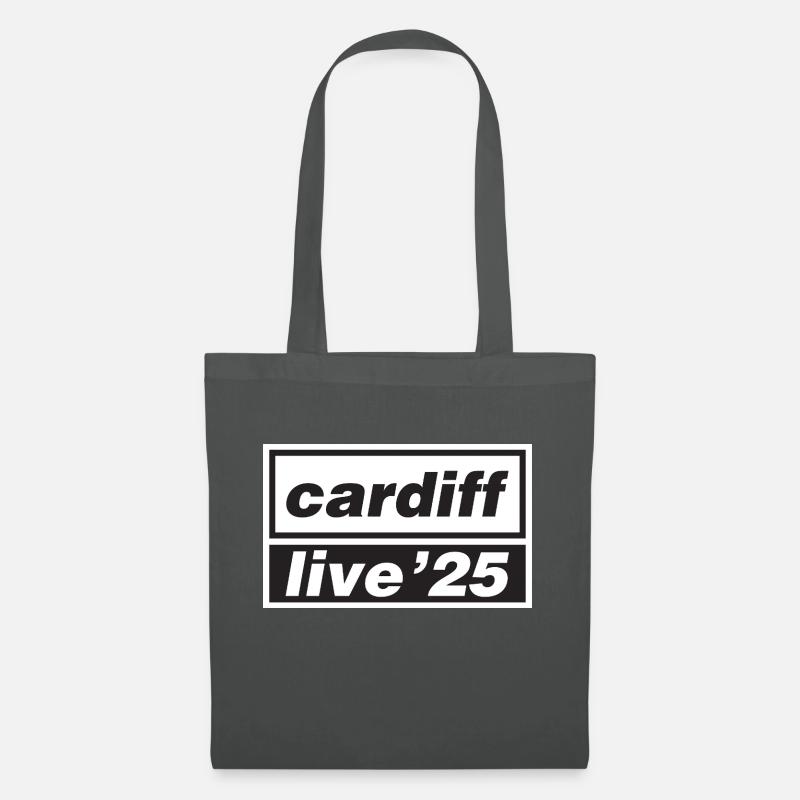 Cardiff Live '25 - Stoffbeutel - Graphite
