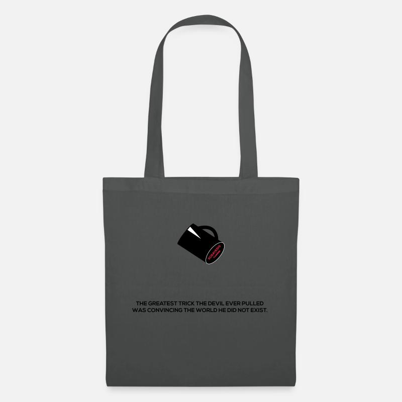 Devil´s greatest trick! The Usual Suspects - Stoffbeutel - Graphite