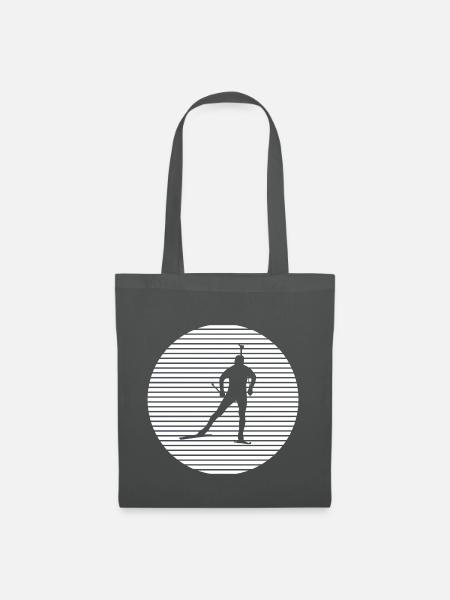 Biathlon - Stoffbeutel - Graphite