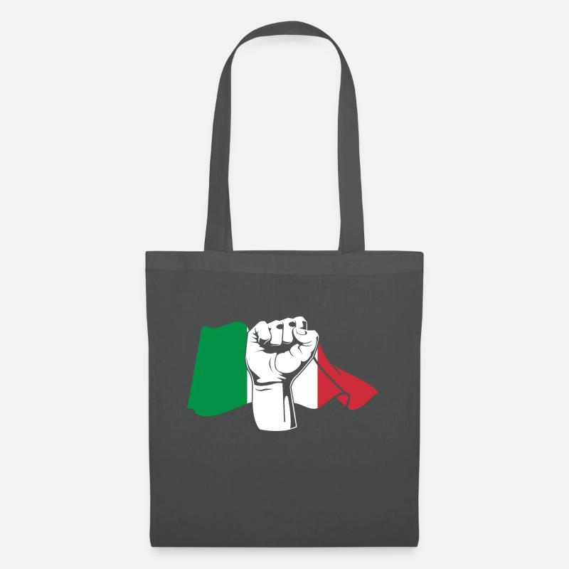 Faust Italiener Italia Italien - Stoffbeutel - Graphite
