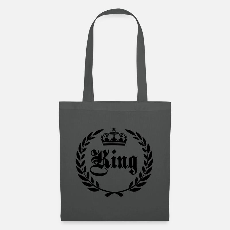 King - Tote Bag - graphite grey