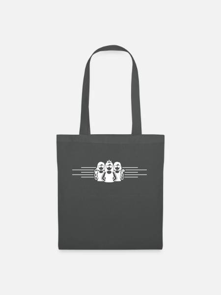 Bachelorette Party Mädchen - Stoffbeutel - Graphite