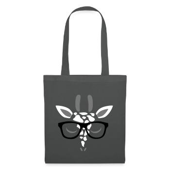giraffe - Tote Bag - graphite grey - Front