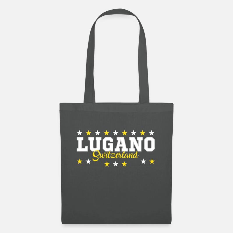 Lugano - Stoffbeutel - Graphite