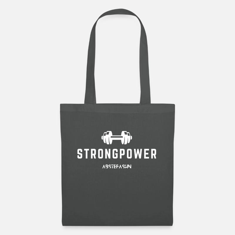 Gym Workout - Stoffbeutel - Graphite