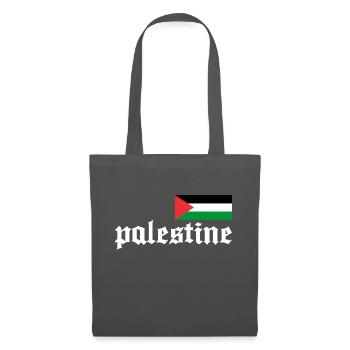 Liberté de la Palestine - Sac en tissu - gris graphite - Devant