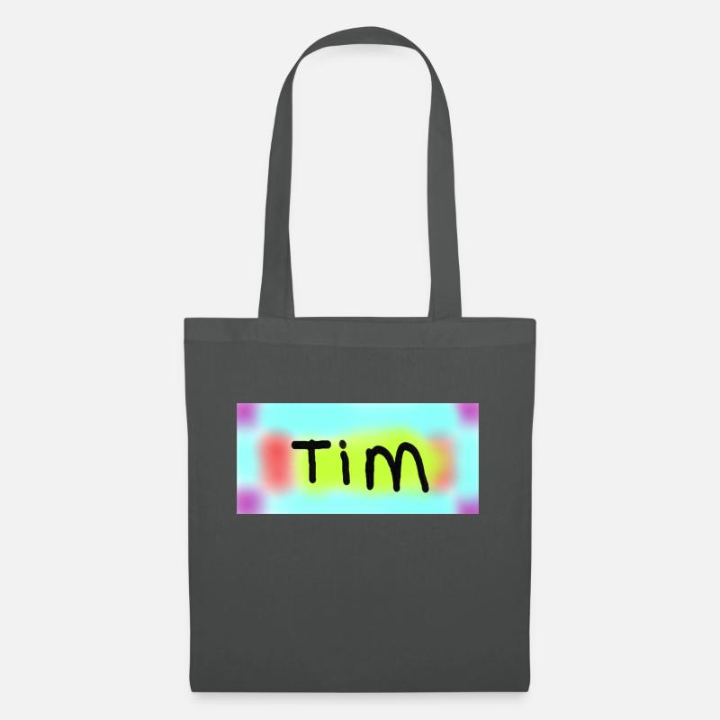 tim1 - Stoffbeutel - Graphite