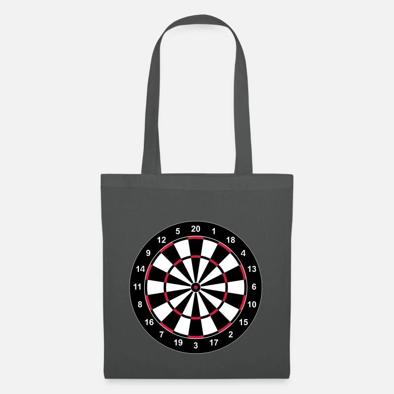 Dartboard - Stoffbeutel - Graphite