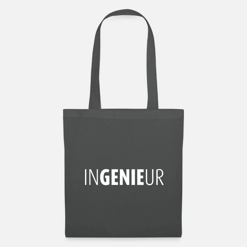 INGENEUR BERUF GENIE TECHNIK MASCHIENENBAU - Stoffbeutel - Graphite