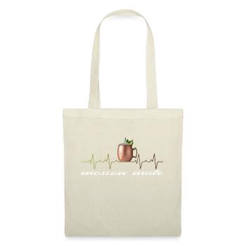Moscow Mule Drink Mug Heart Beat - Tote Bag - nature - Front
