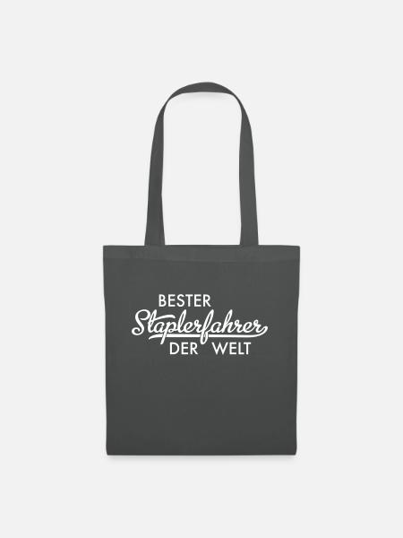 Staplerfahrer - Stoffbeutel - Graphite