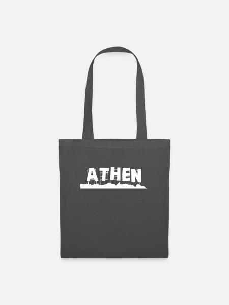Athen - Stoffbeutel - Graphite