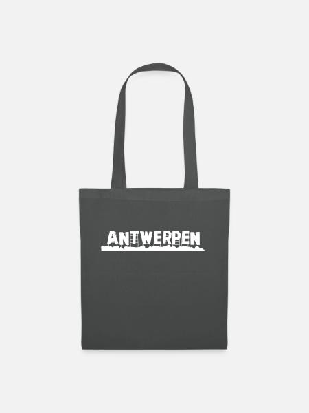 Antwerpen - Stoffbeutel - Graphite