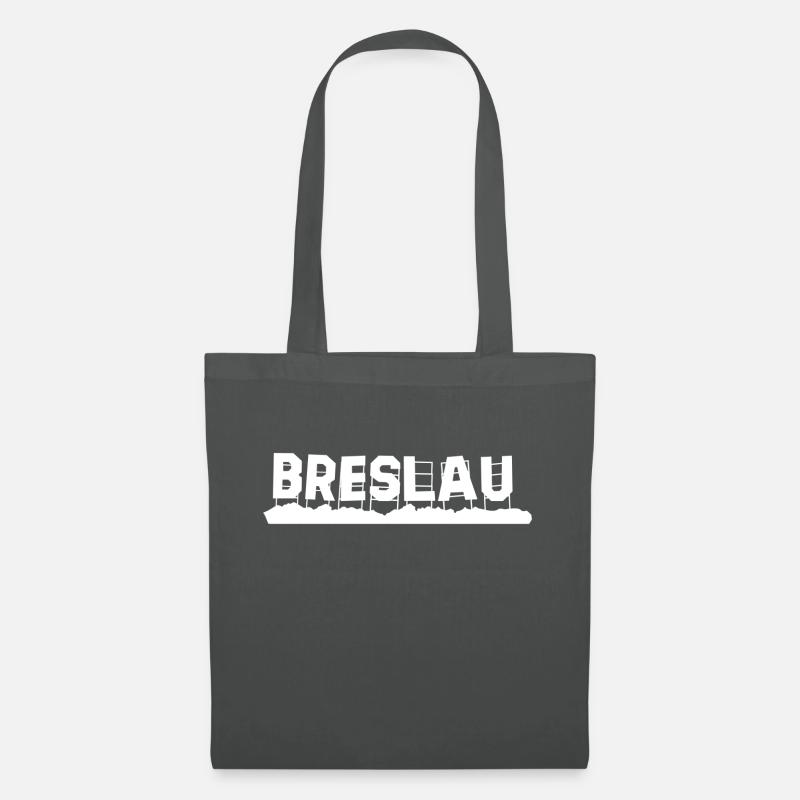 Breslau - Stoffbeutel - Graphite