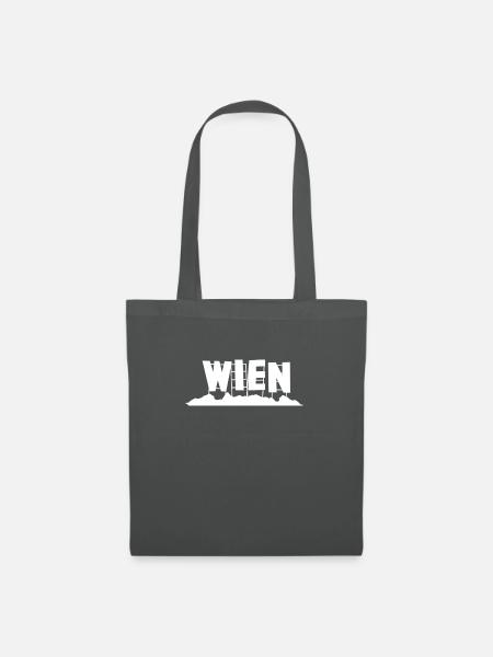 Wien - Stoffbeutel - Graphite