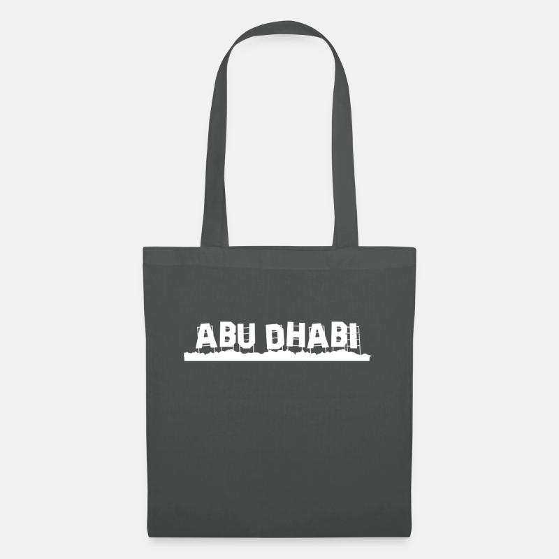 Abu Dhabi - Stoffbeutel - Graphite