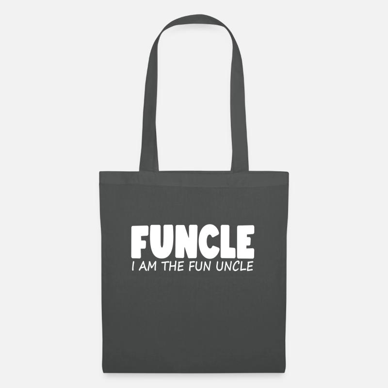 funcle fun oncle - Sac en tissu - gris graphite