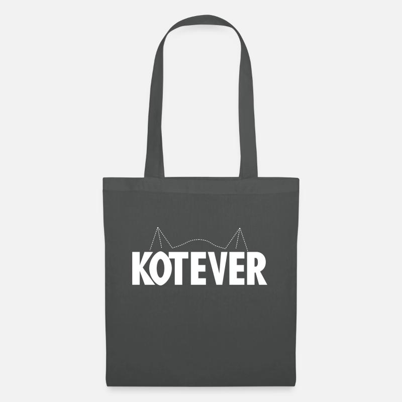 Kotever Weiß - Stoffbeutel - Graphite