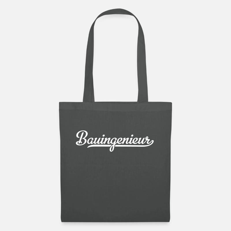 Bauingenieur - Stoffbeutel - Graphite