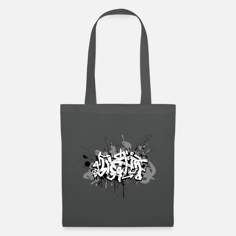 Graffiti - Stoffbeutel - Graphite