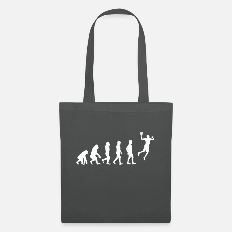 Basketball Evolution! - Sac en tissu - gris graphite