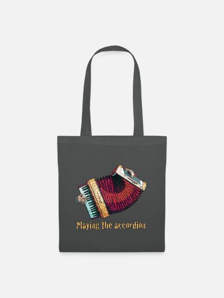 Accordion - Stoffbeutel - Graphite