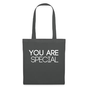 You are special - Stoffbeutel - Graphite - Vorne