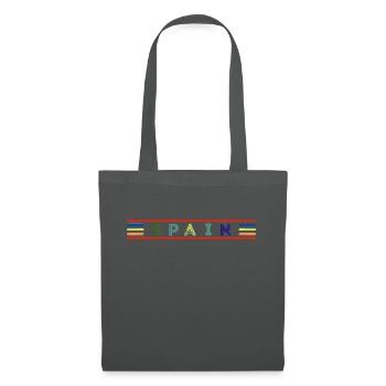Spain - Sac en tissu - gris graphite - Devant