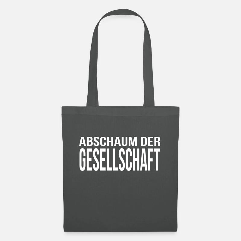 Abschaum - Stoffbeutel - Graphite