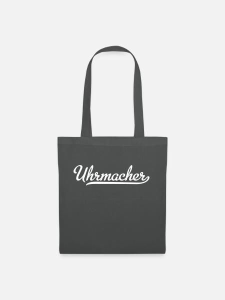 Uhrmacher - Stoffbeutel - Graphite