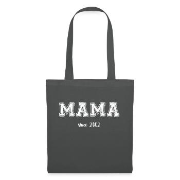 Mama 2002 - Stoffbeutel - Graphite - Vorne