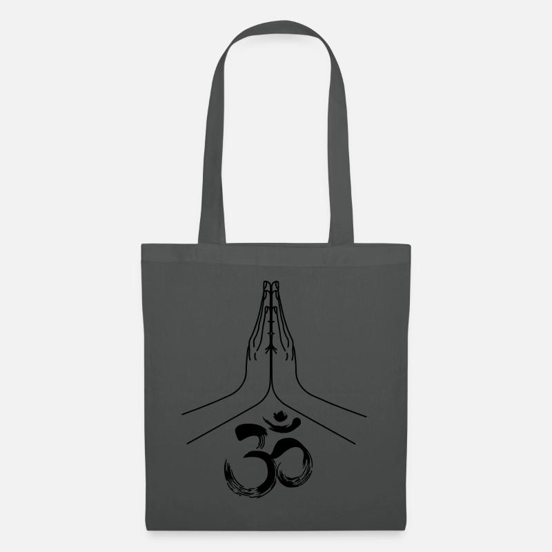 Namaste Ohm - Stoffbeutel - Graphite