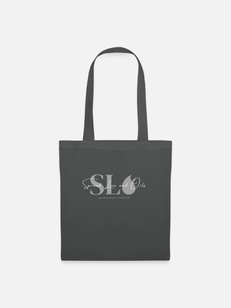 Spread Love and Oils - Stoffbeutel - Graphite