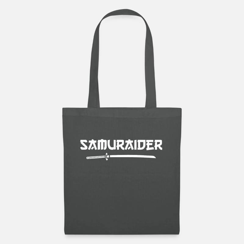Samuraider - Stoffbeutel - Graphite