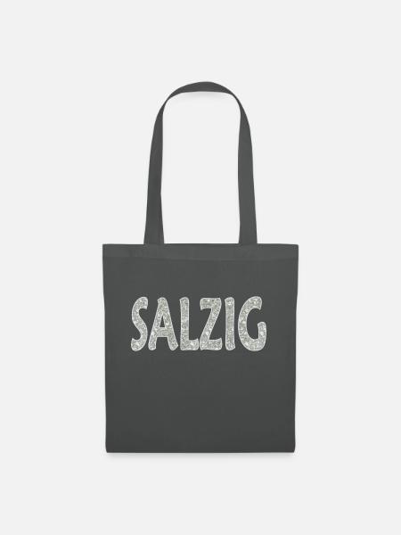 Salzig-Sauer-Wütend - Stoffbeutel - Graphite