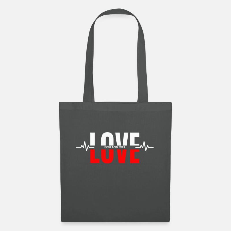 EWIGE LIEBE - Stoffbeutel - Graphite