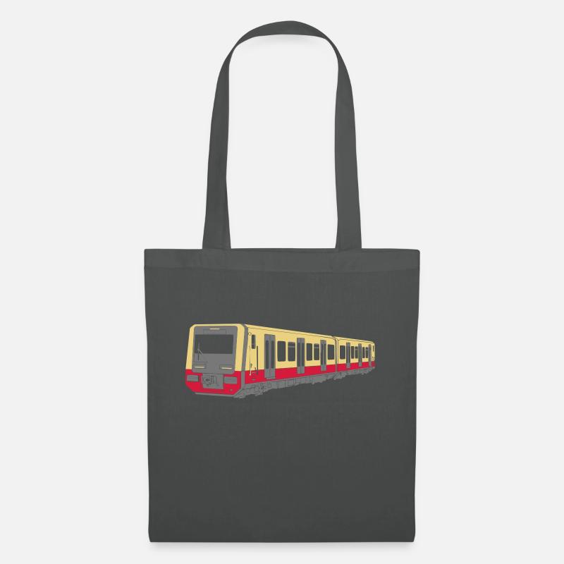 Berliner S-Bahn - Stoffbeutel - Graphite