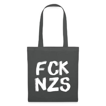 FCK NZS W24 - Tote Bag - graphite grey - Front
